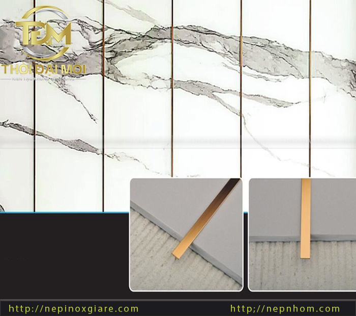 NẸP INOX TRANG TRÍ VÁCH