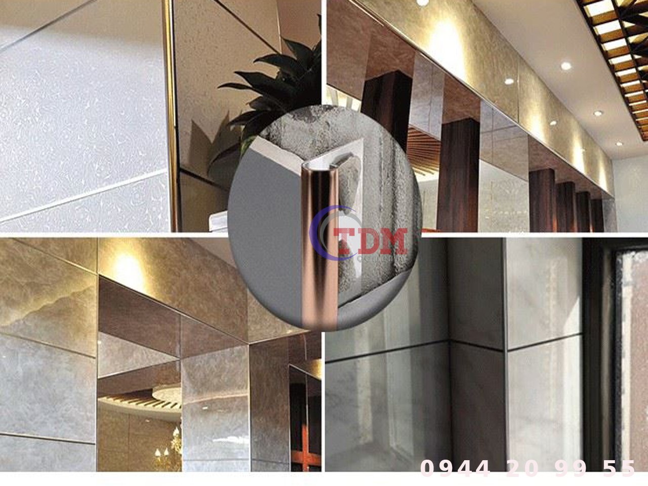 NẸP INOX GÓC TRÒN