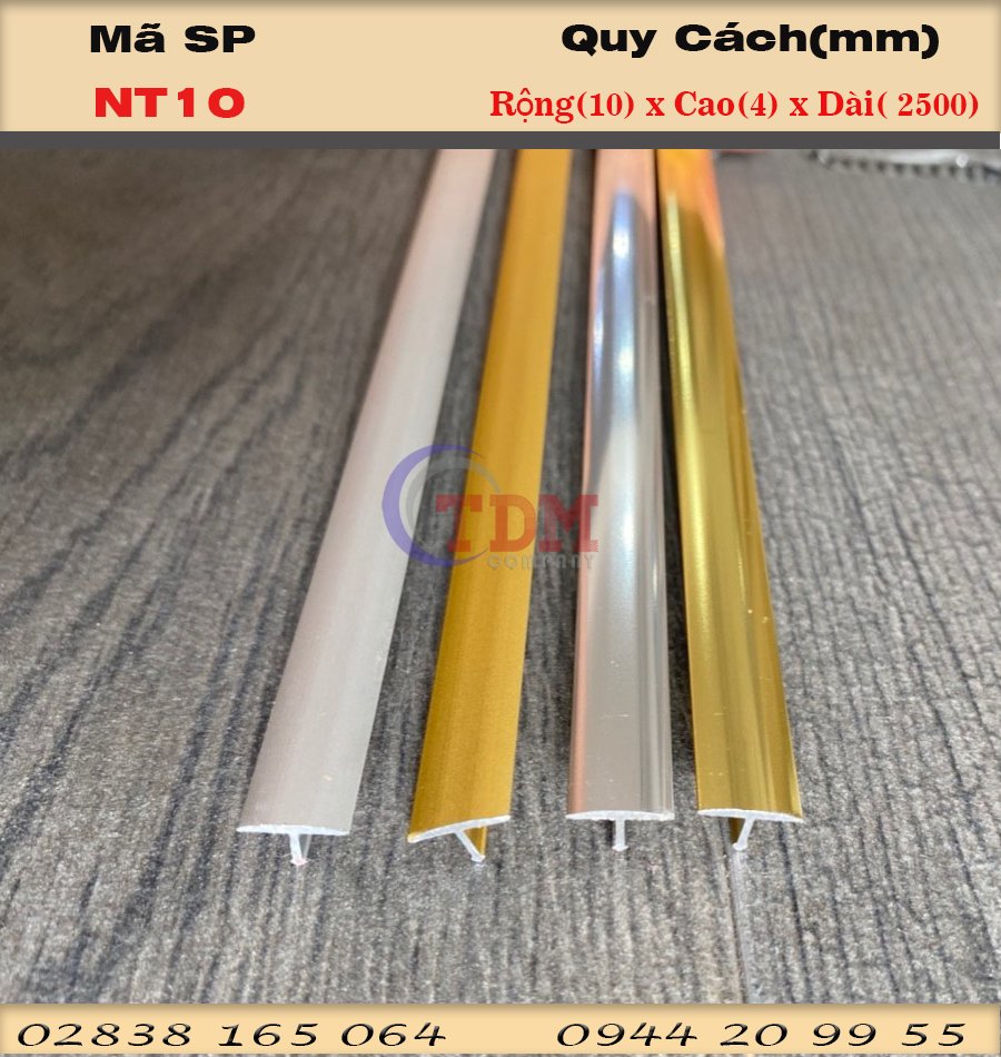 NẸP NHÔM T10