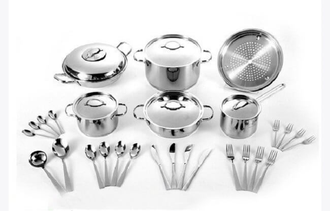 Sử dụng thép không gỉ cho trang trí 