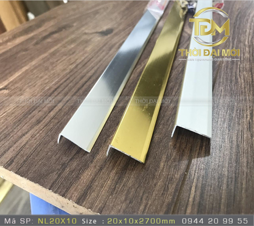 Cửa hàng bán nẹp nhôm trang trí gần đây quận Gò Vấp