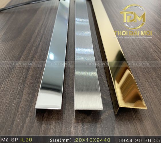 Cửa hàng bán nẹp inox trang trí gần đây quận 3