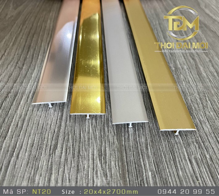 Cửa hàng bán nẹp nhôm trang trí gần đây quận 1