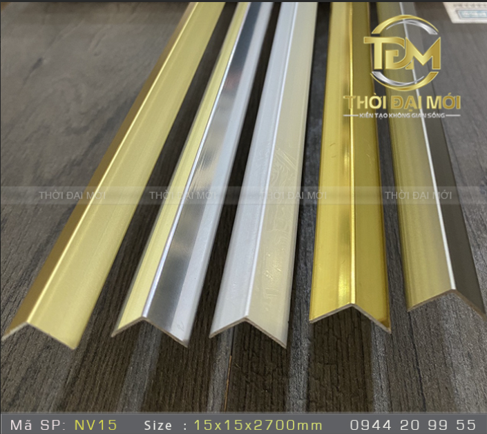 Cửa hàng bán nẹp nhôm trang trí gần đây quận 10