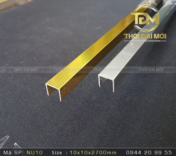 Cửa hàng bán nẹp nhôm trang trí gần đây quận 10