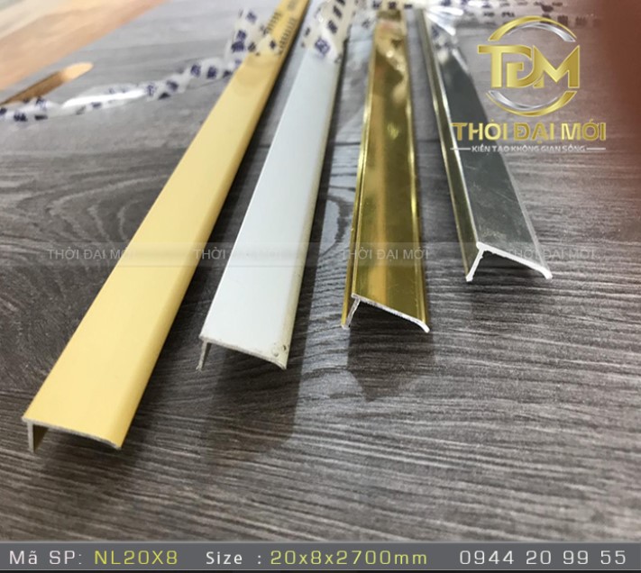 Cửa hàng bán nẹp nhôm trang trí gần đây quận 8