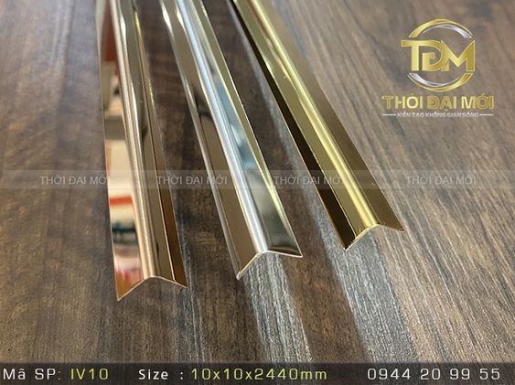 Những ứng dụng và lợi ích của nẹp inox chữ V trong trang trí nội thất và thiết kế kiến trúc