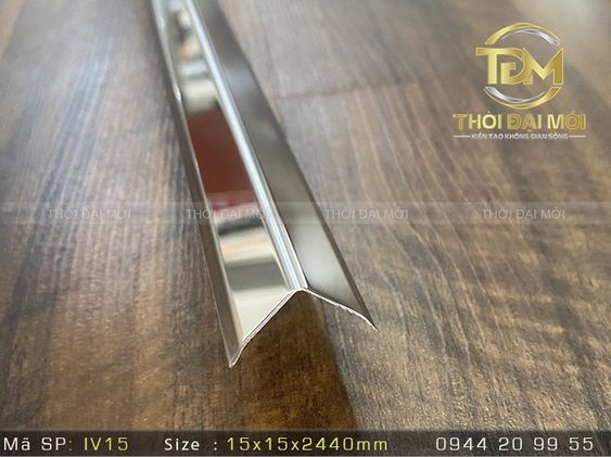 Những ứng dụng và lợi ích của nẹp inox chữ V trong trang trí nội thất và thiết kế kiến trúc