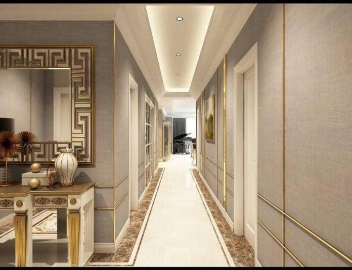 Phối hợp nẹp nhôm chữ U với các vật liệu khác trong trang trí nội thất