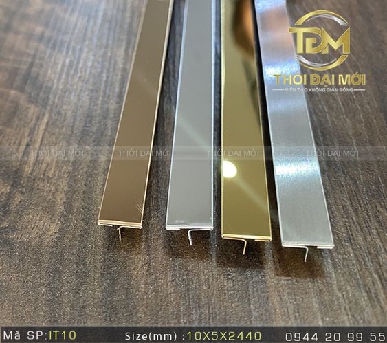 Tổng hợp các loại nẹp inox trang trí gần đây quận 2