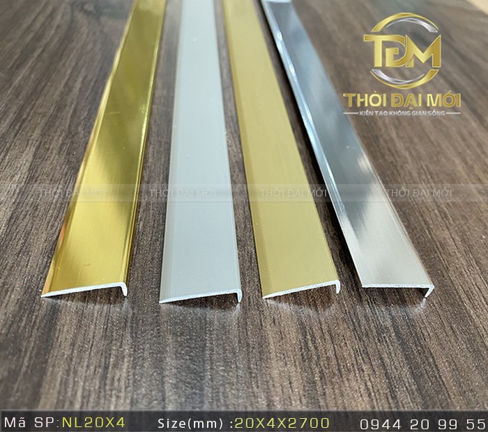 Tổng hợp các loại nẹp nhôm trang trí gần đây quận 5