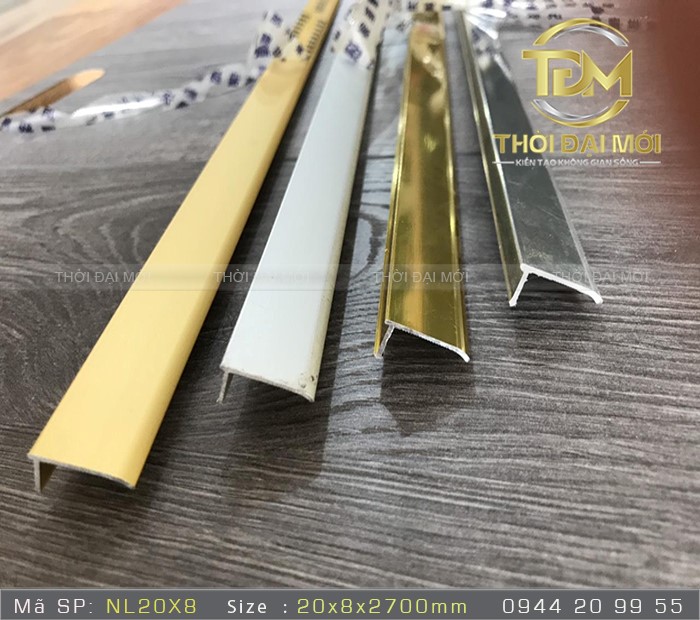 Tổng hợp các loại nẹp nhôm trang trí gần đây quận 7