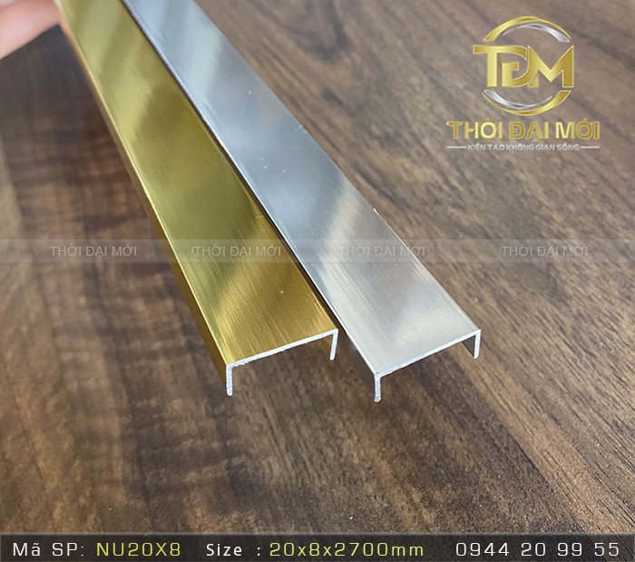 Tổng hợp các loại nẹp nhôm trang trí gần đây quận 7