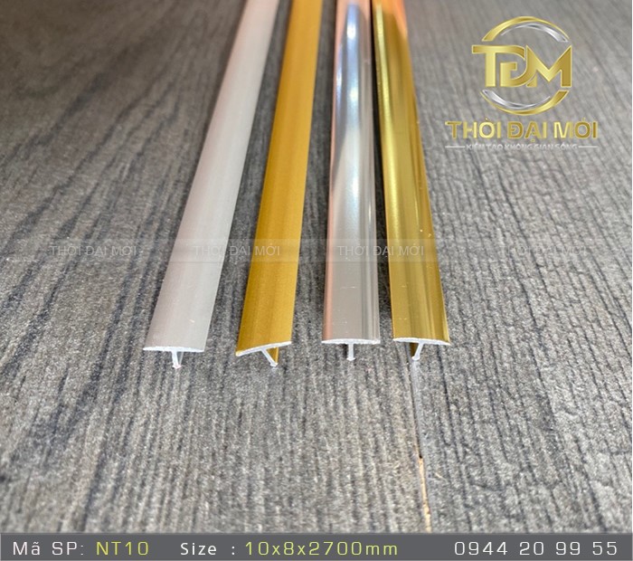 Tổng hợp các loại nẹp nhôm trang trí gần đây quận 7