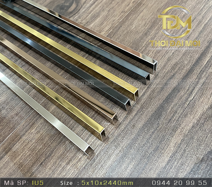 Đặc điểm và cách thi công nẹp inox U