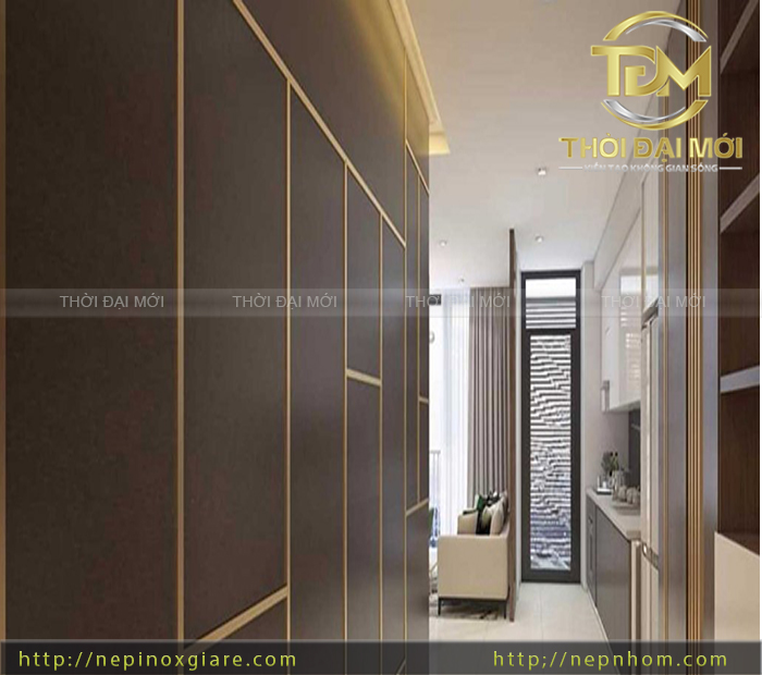 Lí do nên chọn nẹp kim loại thay cho nẹp gỗ trang trí