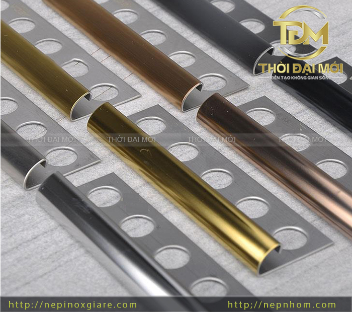 Lợi ích của nẹp inox góc tròn