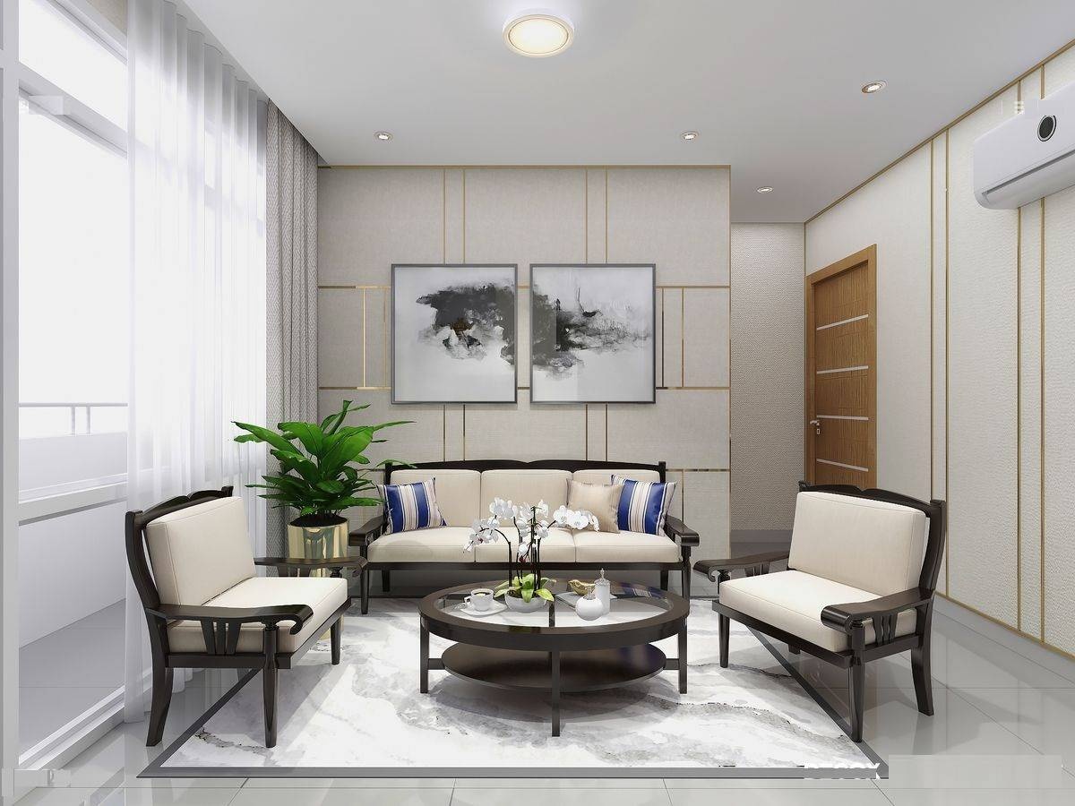 Mở rộng không gian phòng khách hơn nhờ thiết kế trang trí nẹp nhôm hiện đại