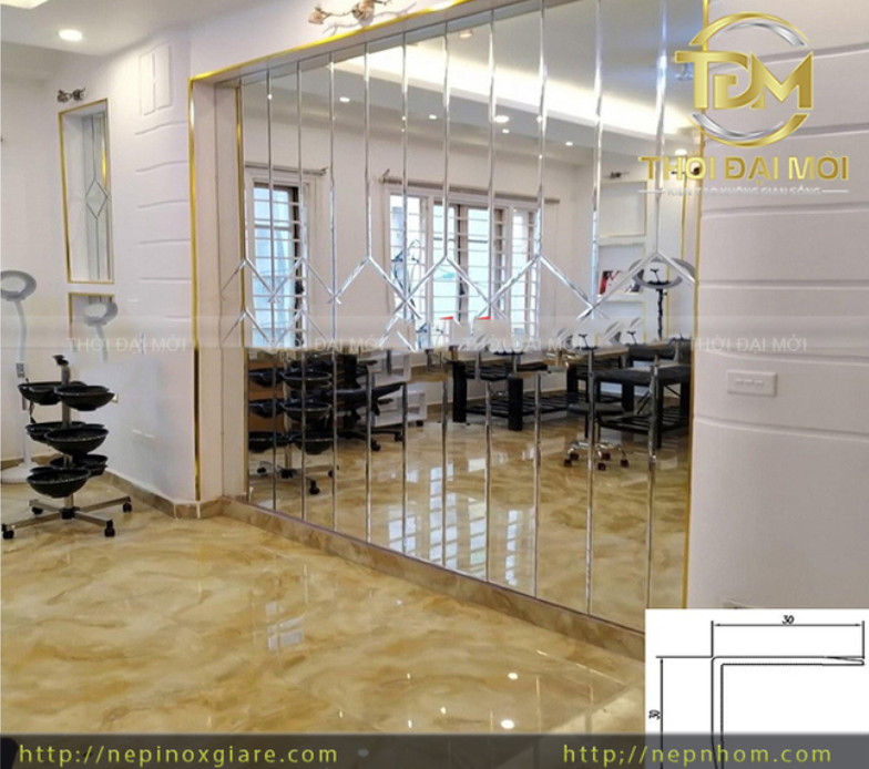 Những công dụng tuyệt vời của nẹp trang trí nội thất mà không phải ai cũng biết