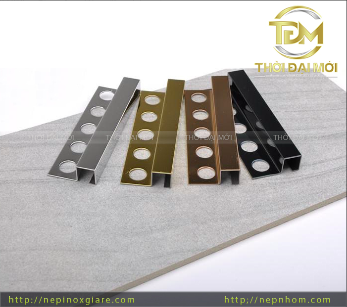 nẹp inox góc vuông bảo vệ mọi góc nhà