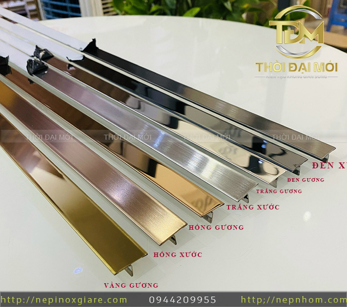 Giải pháp hoàn hảo của nẹp inox cho từng góc cạnh trong ngôi nhà của bạn