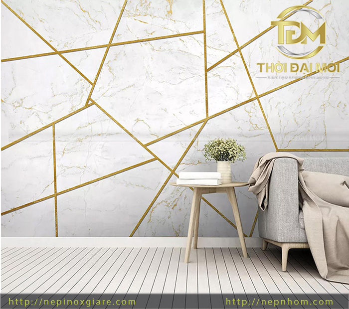 Nẹp nhôm trong trang trí nội thất