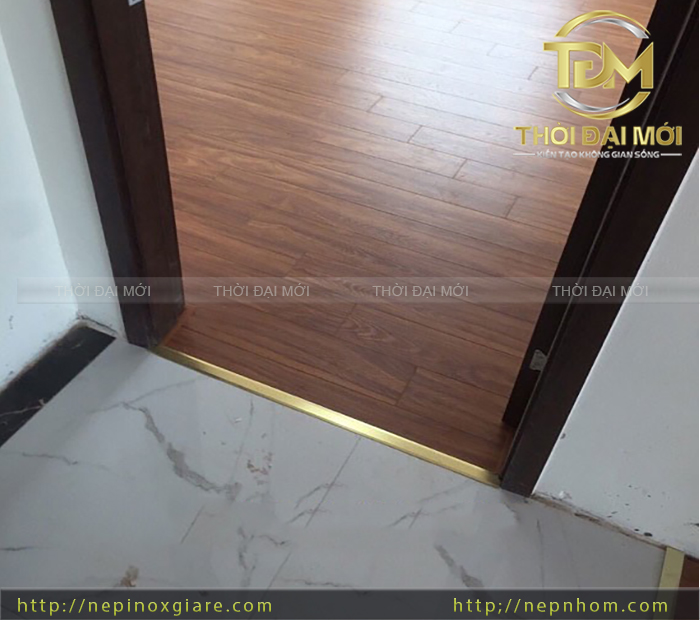 Nẹp nhôm trong trang trí nội thất