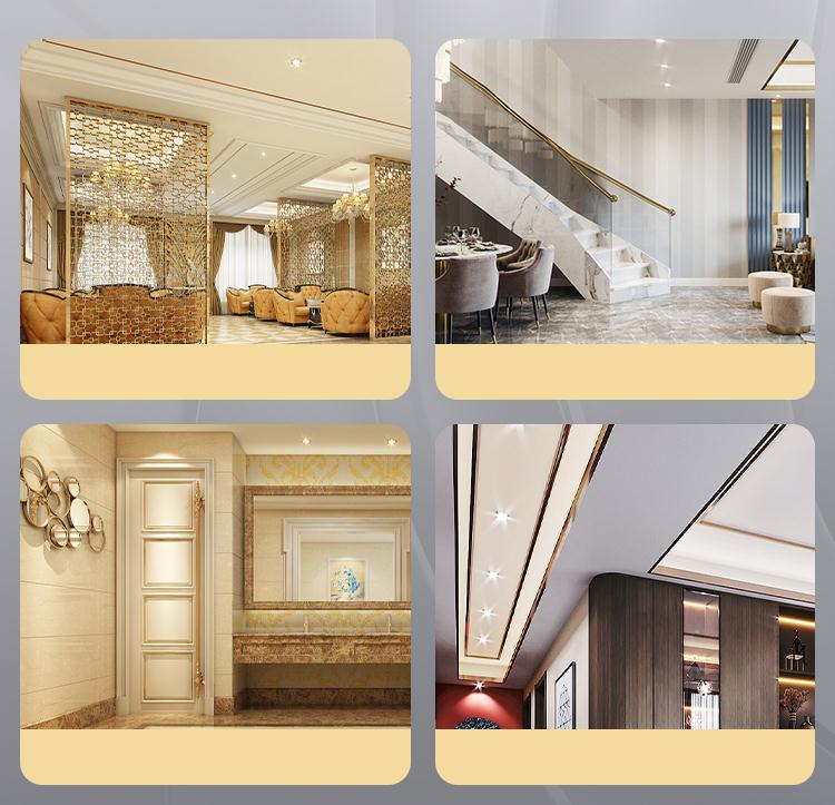 Phân loại và lợi ích của nẹp kim loại dùng để trang trí