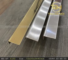 THI CÔNG NẸP TƯỜNG nẹp inox trang trí nội thất