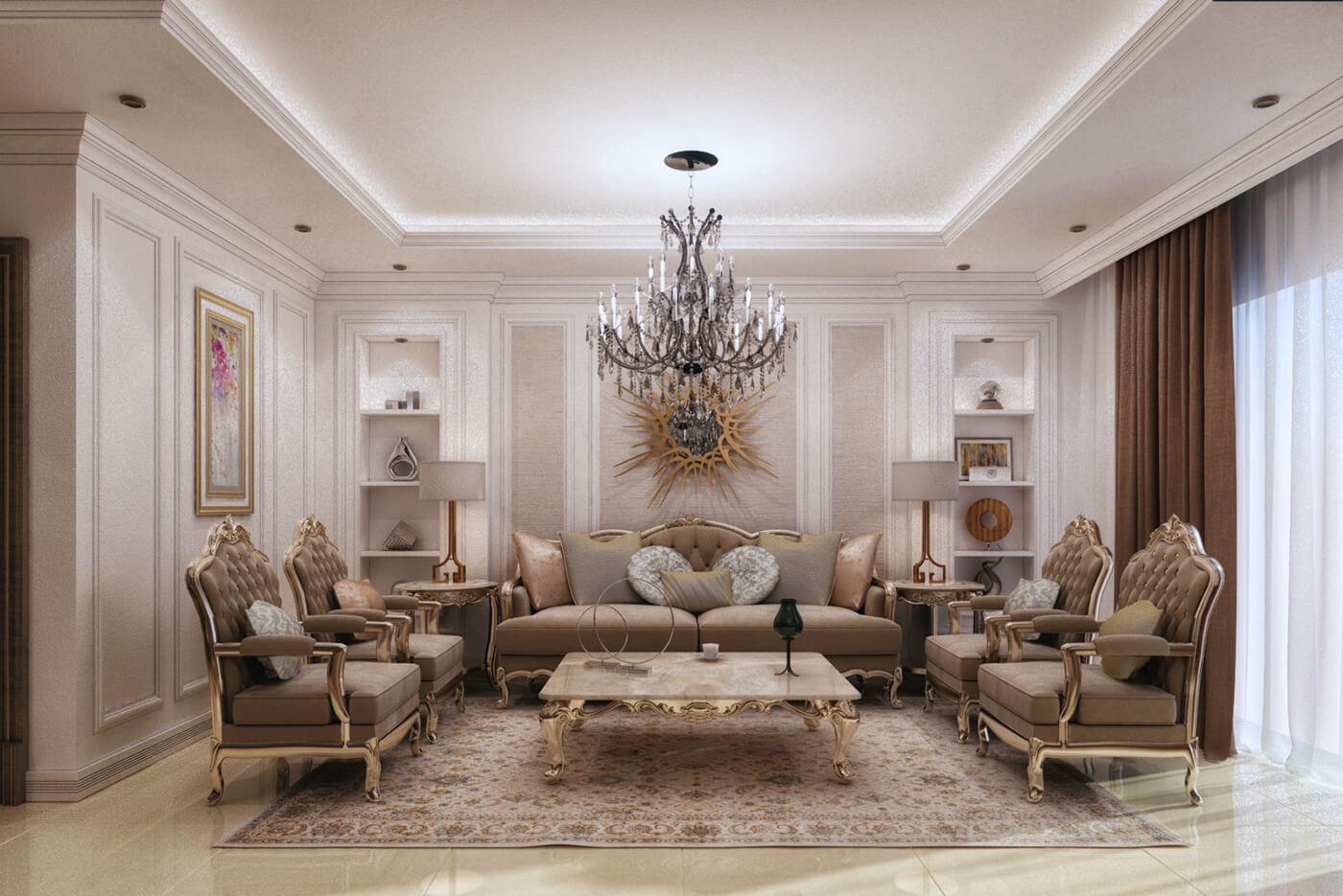 Vẻ đẹp của nẹp trang trí vách