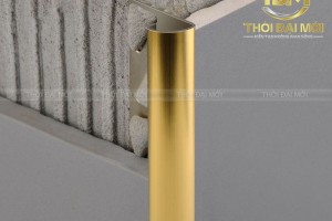 Nẹp góc tròn inox - Giải pháp hoàn hảo cho mọi góc nhà