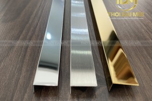 Tổng hợp những thông tin chi tiết về nẹp inox chữ L