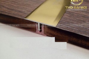Ứng dụng của nẹp đồng sàn gỗ trong trang trí nội thất