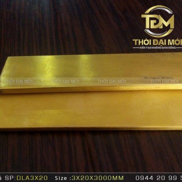 NẸP ĐỒNG LA 3 X 20MM