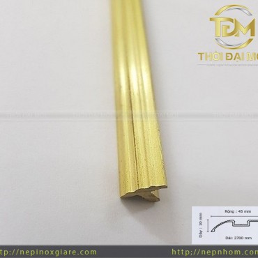NẸP ĐỒNG T10MM GÂN