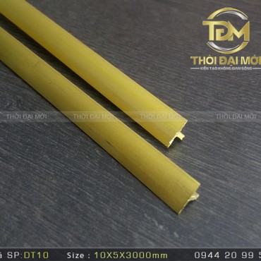 NẸP ĐỒNG T10MM TRƠN