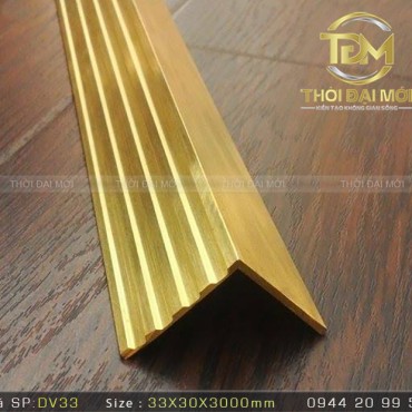 NẸP ĐỒNG V30MM GÂN