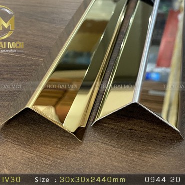 NẸP INOX 304 V30MM