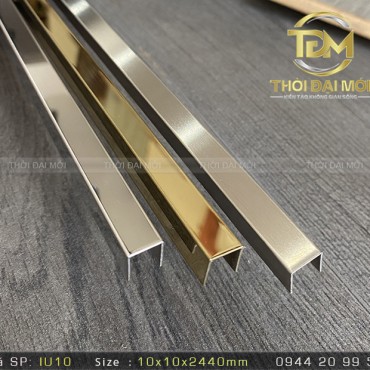 NẸP INOX U10MM