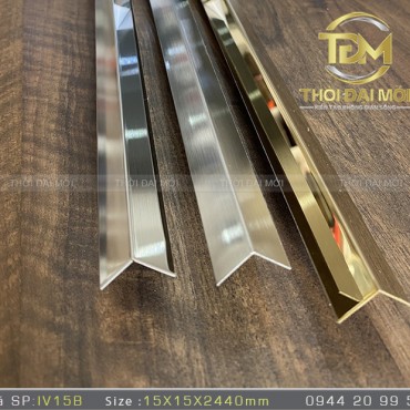 NẸP INOX 304 V15B