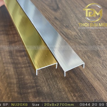 Nẹp Nhôm Chữ U – Phụ Kiện Nhỏ, Hiệu Quả Lớn!